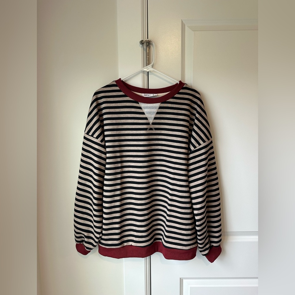 Striped Crewneck Sweater